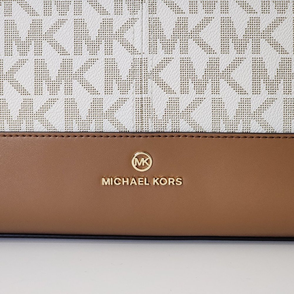 NEW! Michael Kors Beth Large Tote Shoulder Hand Bag Purse - Picture 4 of 11
